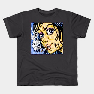 Minka- The Girl With the Cigarette Kids T-Shirt